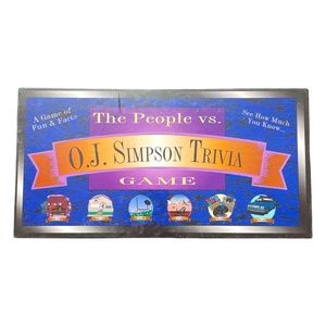 NWT's RARE THE PEOPLE VS O.J. SIMPSON TRIVIA GAME - Prototype